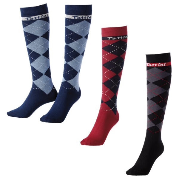 Chaussettes Tattini écossaises