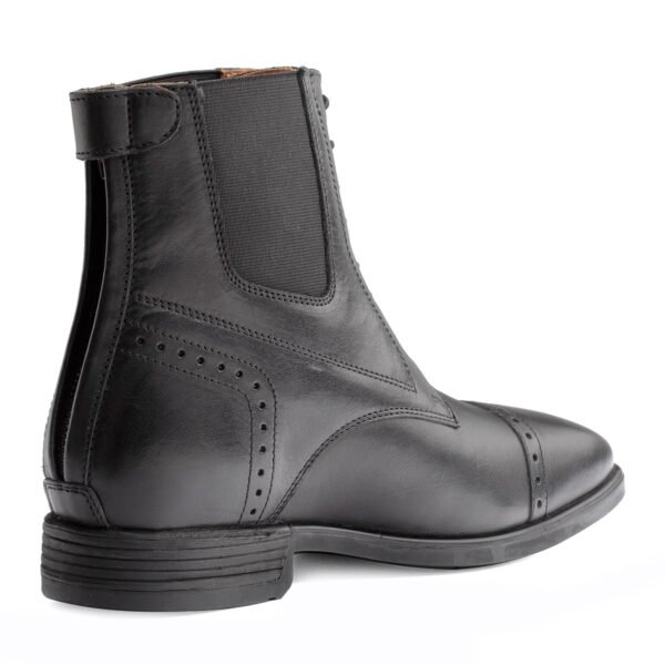 BOOTS DASLO GOLD CUIR LACETS ELASTIQUES – Image 4