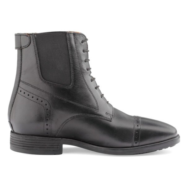BOOTS DASLO GOLD CUIR LACETS ELASTIQUES – Image 5