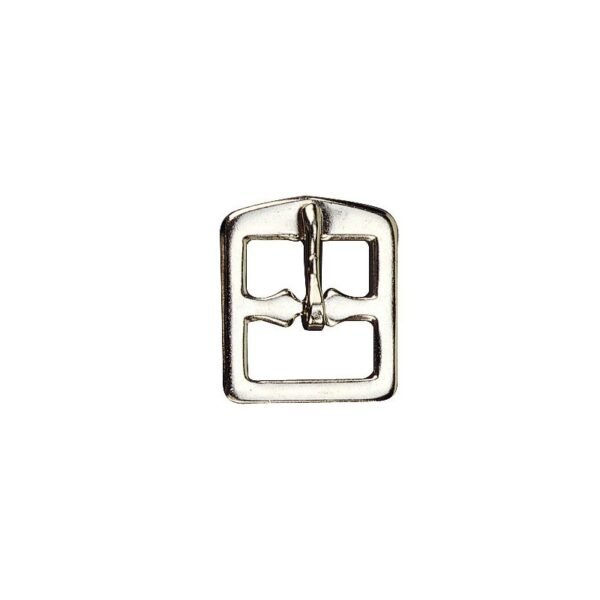 Boucle d'étrivière acier nickelé