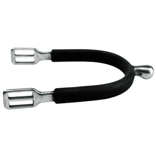 Éperons FEELING “Polo” inox gainé caoutchouc – Image 3