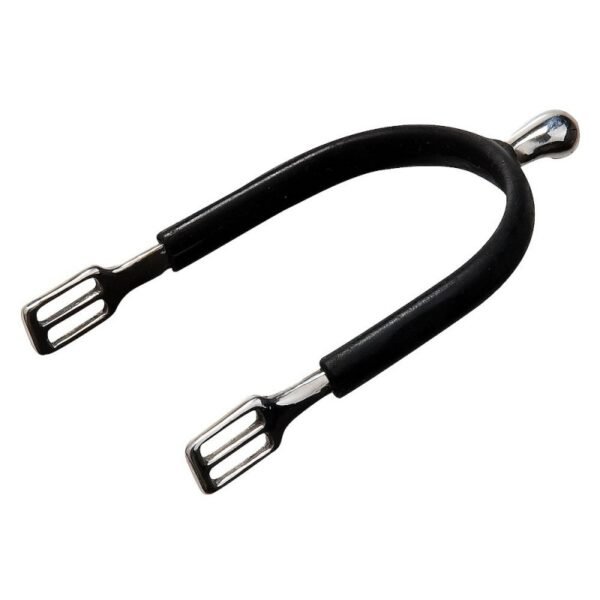 Éperons FEELING “Polo” inox gainé caoutchouc