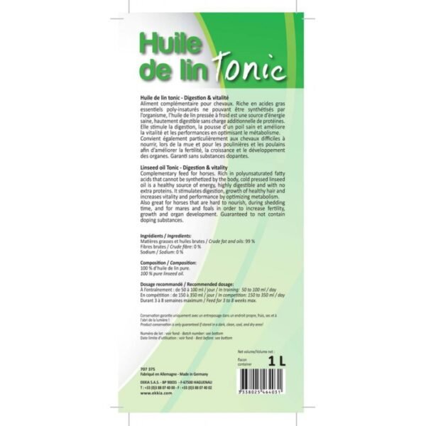 HIPPOTONIC Huile de lin Tonic – Image 2